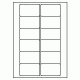 426 - Label Size 77mm x 46.5mm - 12 labels per sheet